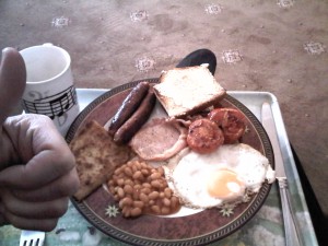 Actually looks alot better in person.......Scottish "fry up"........