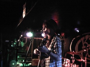 Jill Jackson from the side of the stage just before I went onstage.......