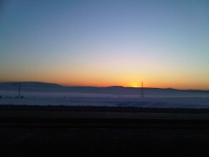 Loved this sunset.........Scotland......