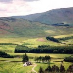 The Borders of Scotland near Ettrickbridge
